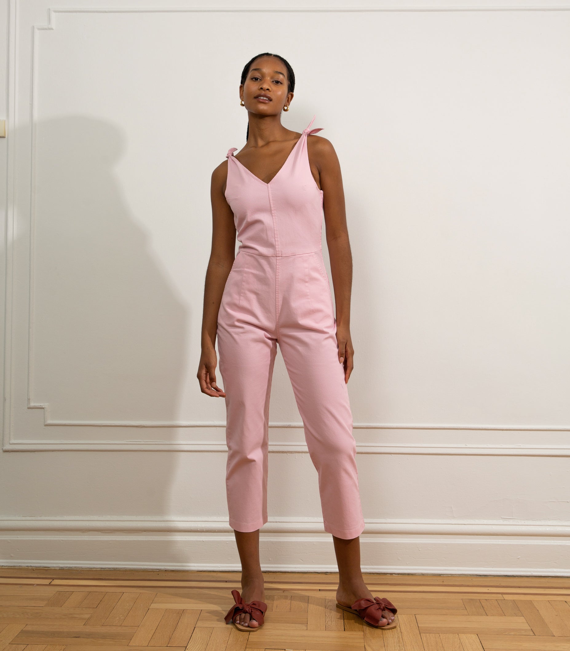 Loup - Slate Tie Strap Coveralls - Pink -