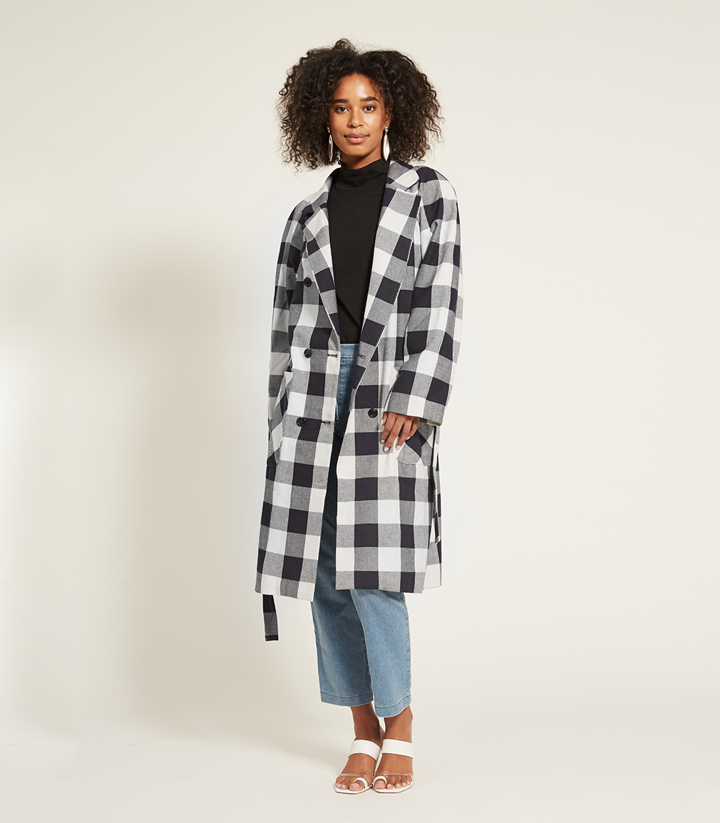 Loup - Plaid Hannah Jacket -