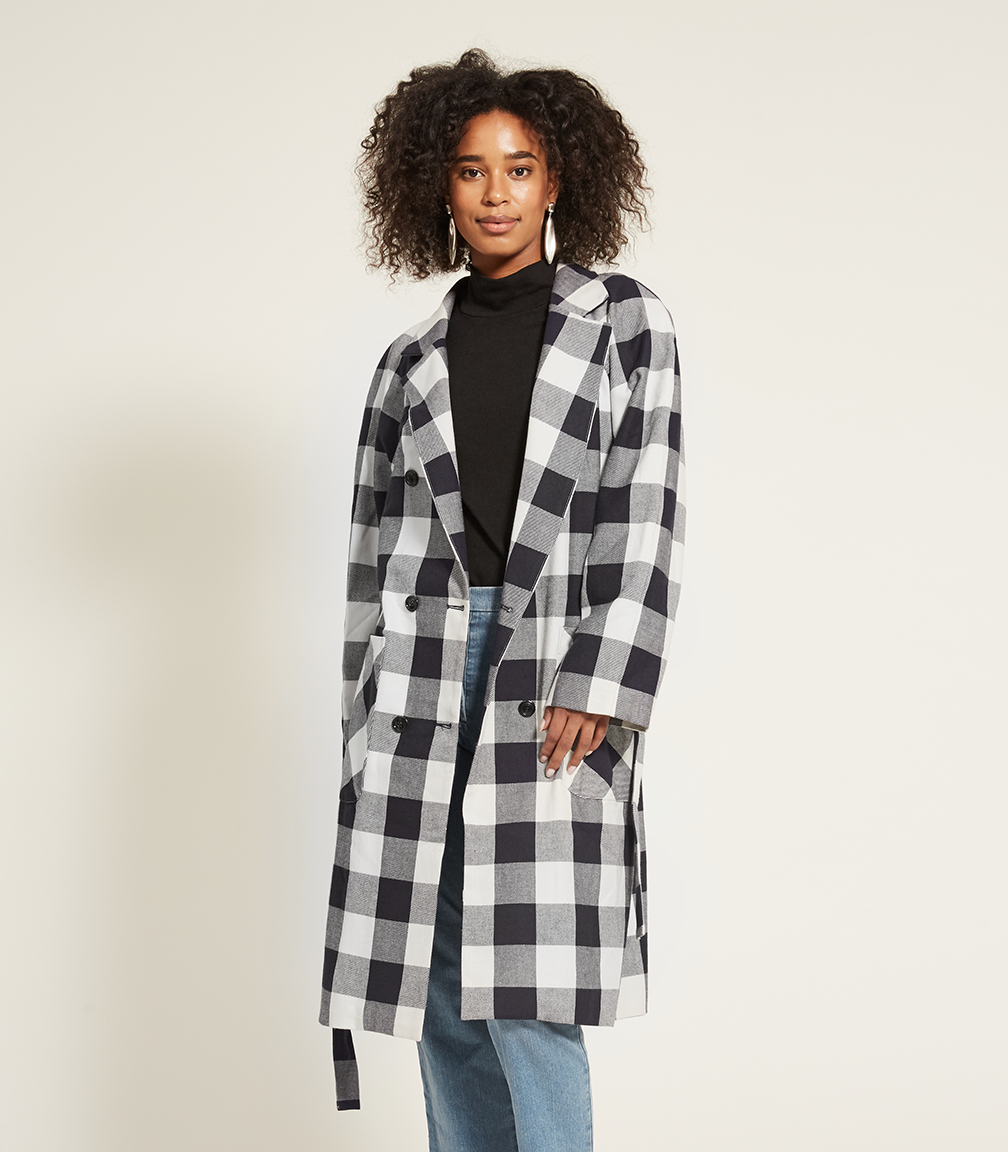 Loup - Plaid Hannah Jacket -