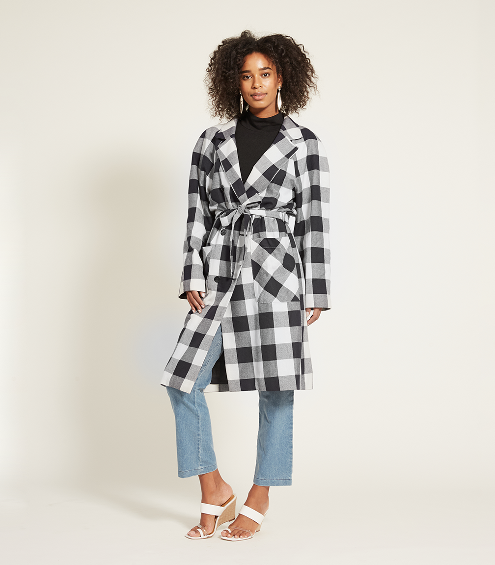 Loup - Plaid Hannah Jacket -