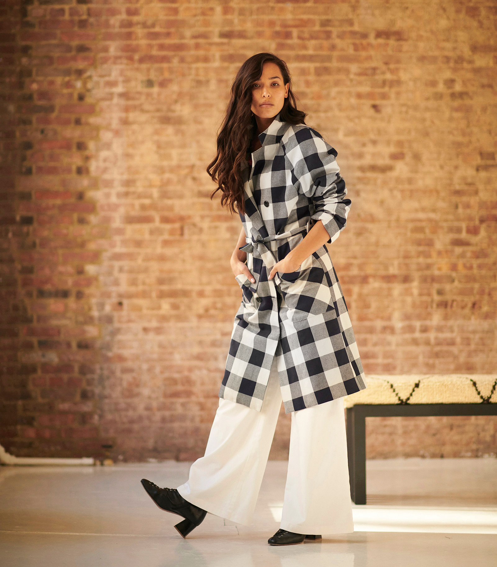 Loup - Plaid Hannah Jacket -