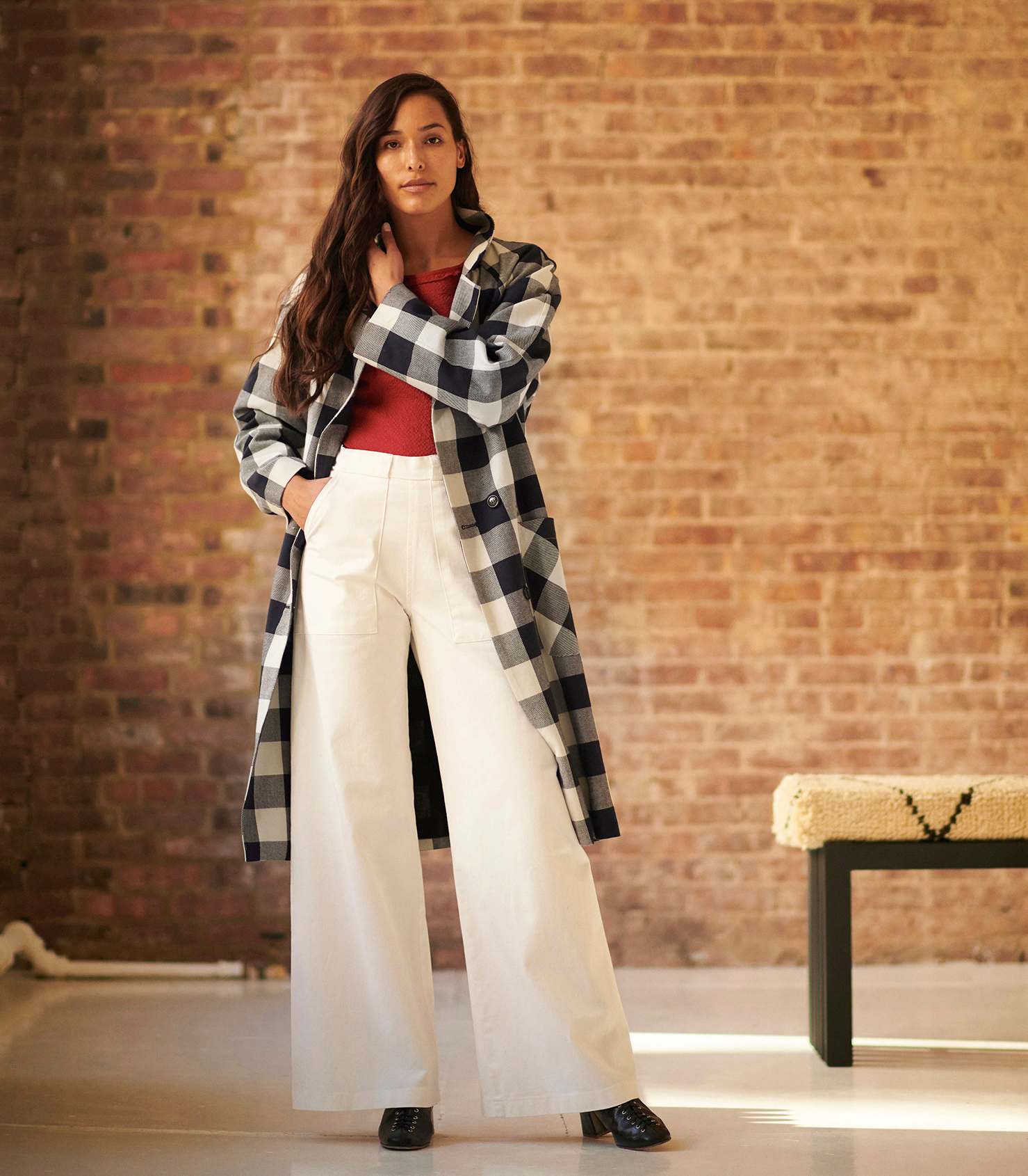 Loup - Plaid Hannah Jacket -