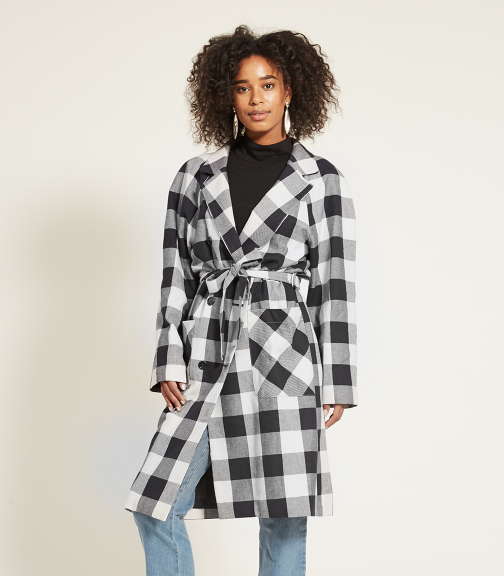 Loup - Plaid Hannah Jacket -