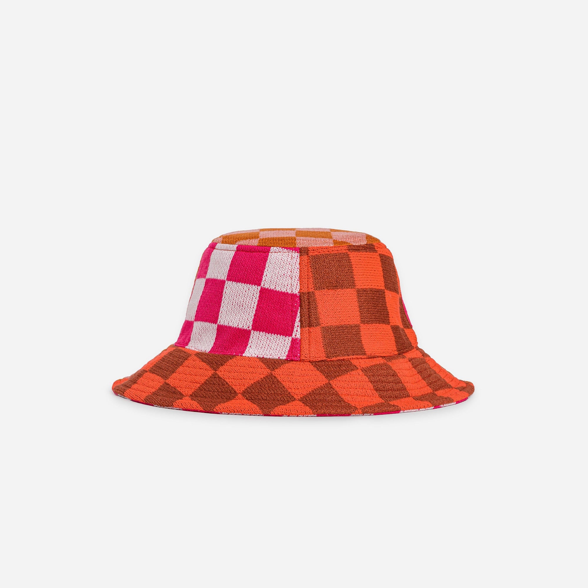 Verloop - Checkerboard Patchwork Bucket Hat -