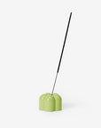Areaware - Poppy Candle & Incense Holder - Green -