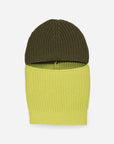 Verloop - Ribbed Colorblock Balaclava -