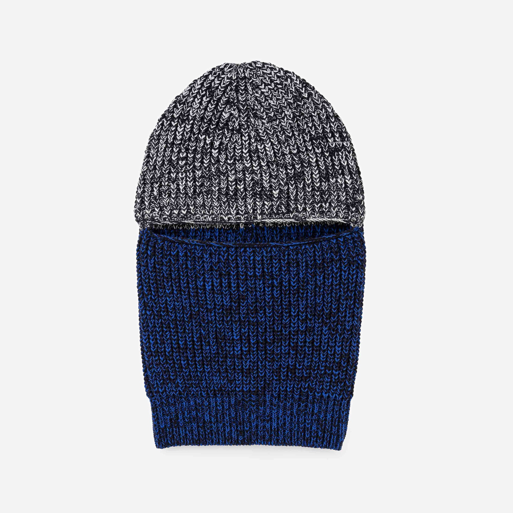 Verloop - Ribbed Colorblock Balaclava -