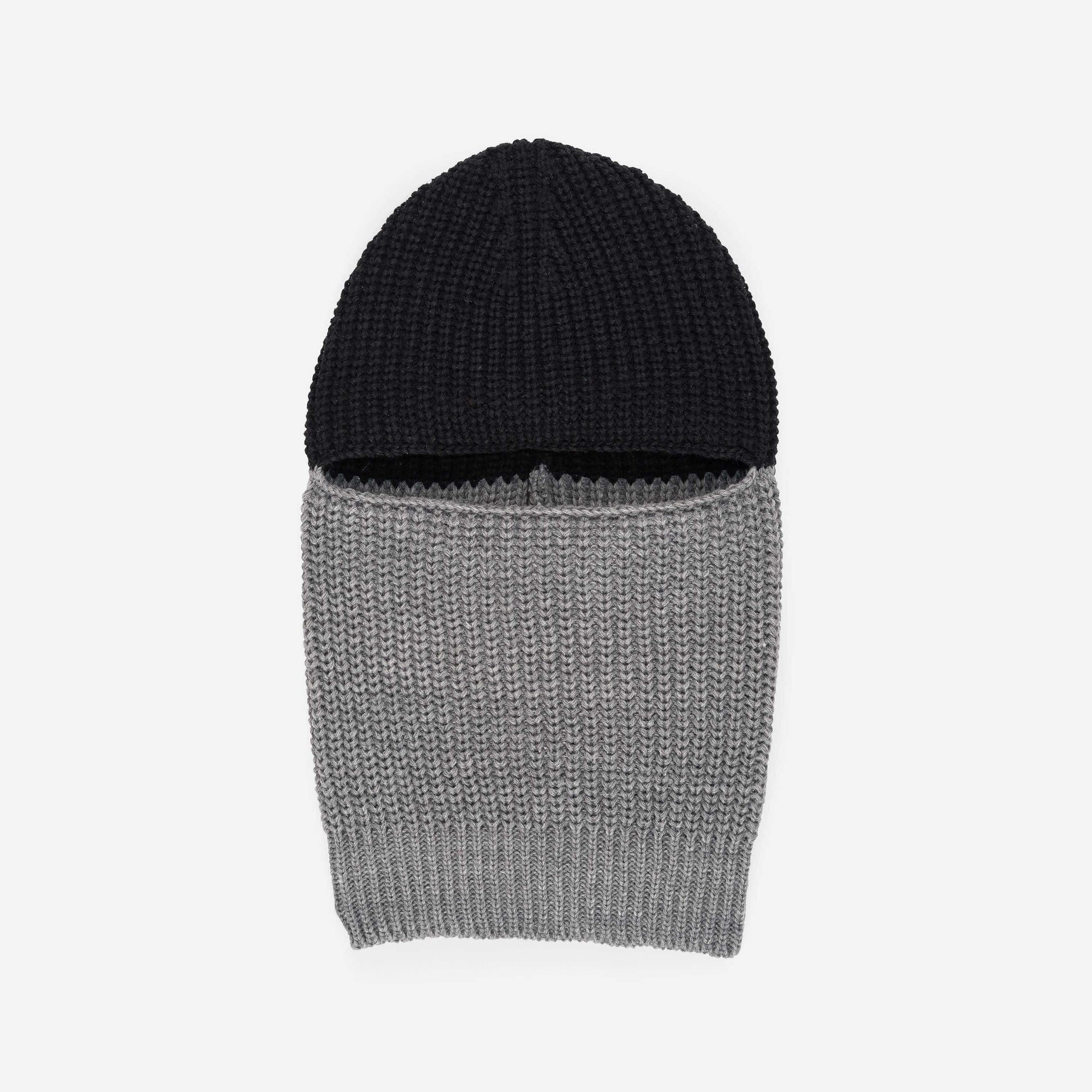Verloop - Ribbed Colorblock Balaclava -