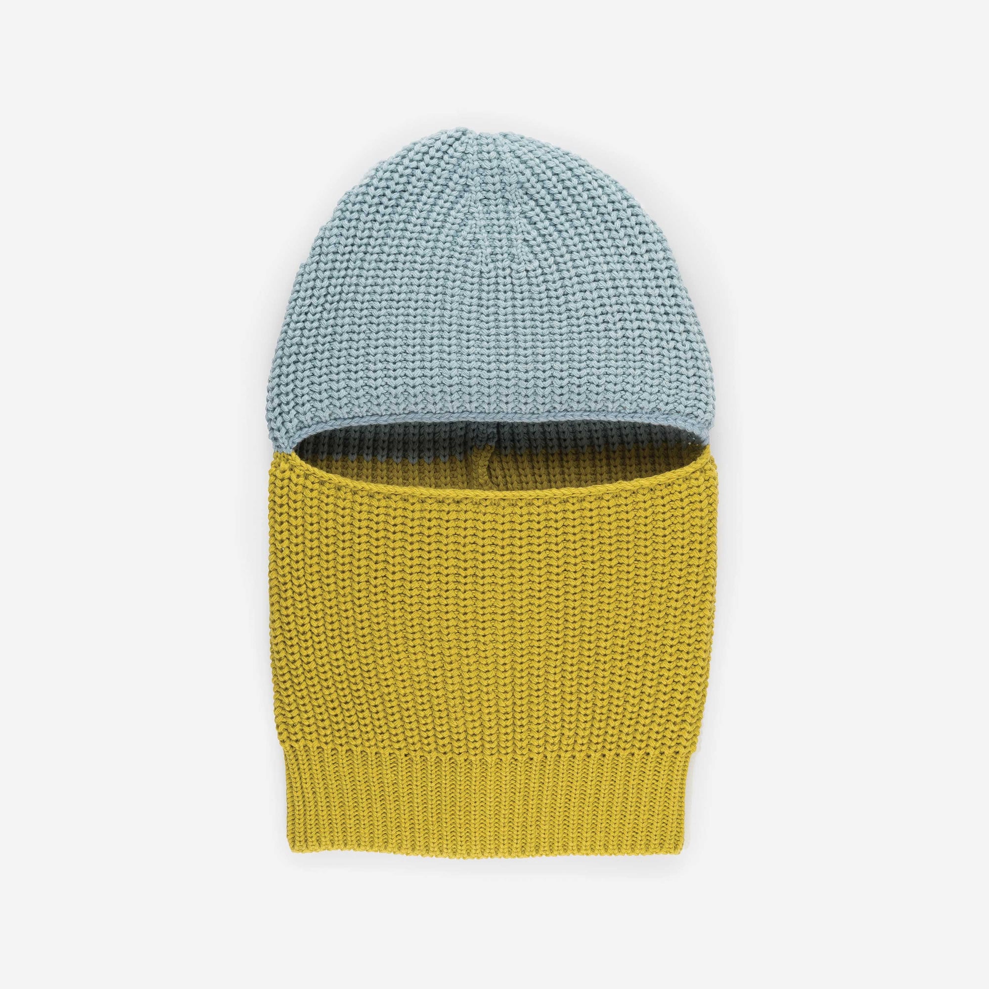 Verloop - Ribbed Colorblock Balaclava -