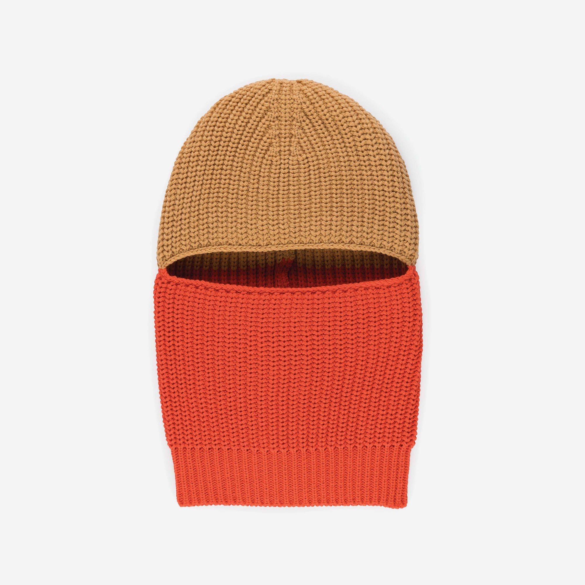 Verloop - Ribbed Colorblock Balaclava -
