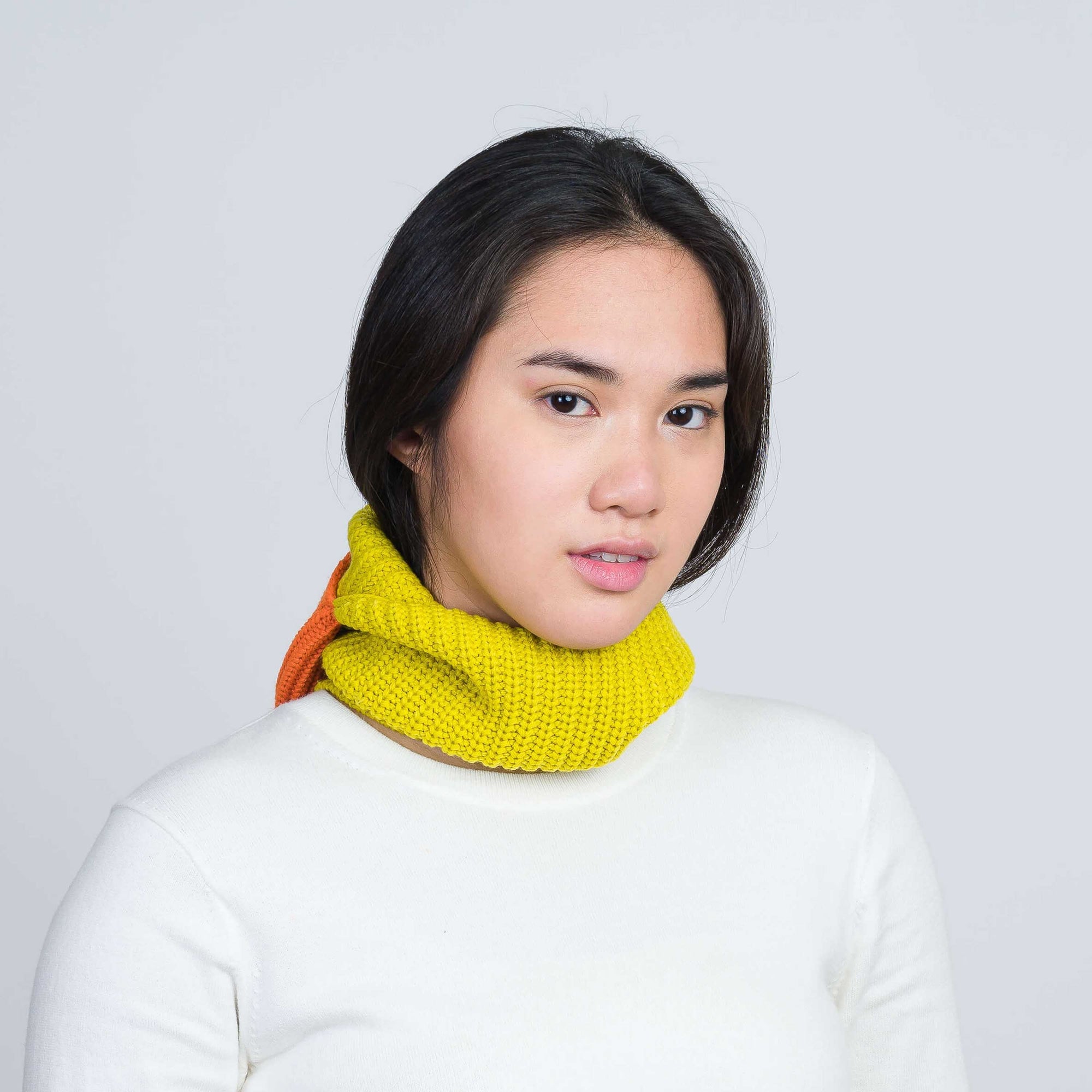 Verloop - Ribbed Colorblock Balaclava -