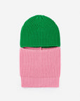 Verloop - Ribbed Colorblock Balaclava -