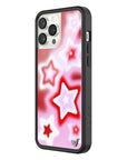 Wildflower iPhone case 13 Pro Max Red Dream Star Stars Red Cute
