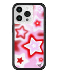 Wildflower iPhone case 15 Pro Red Dream Star Stars Red Cute