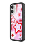 Wildflower iPhone case 16 Red Dream Star Stars Red Cute