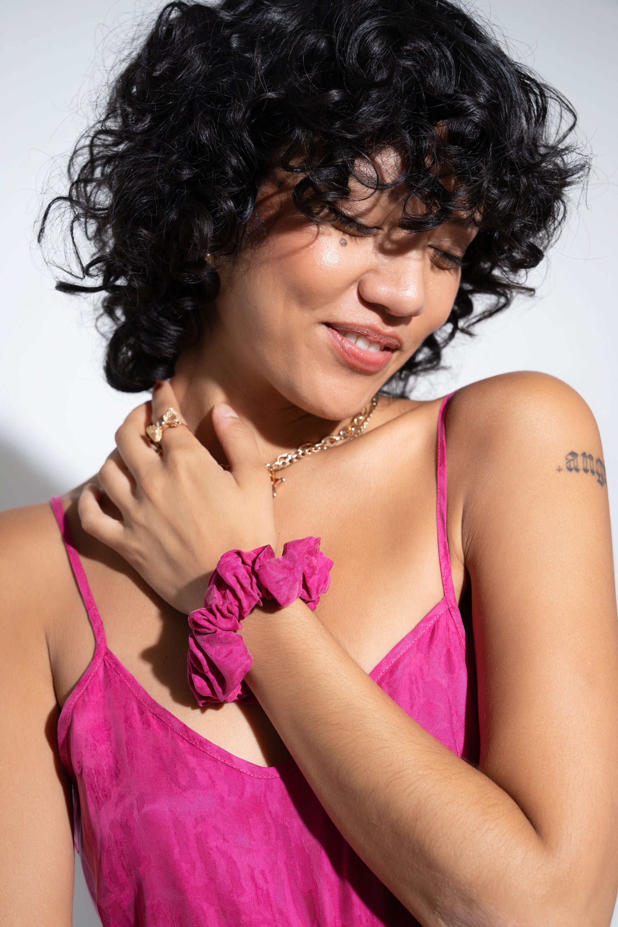 Be Idle - Ruffle Slip - Magenta -