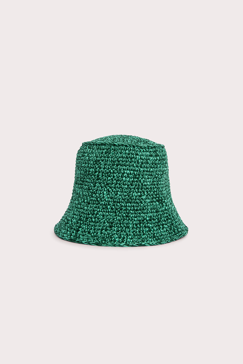 By Far - Robbie Clover Green Cotton Melange -
