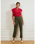 James Straight-Leg Work Pant - Pine