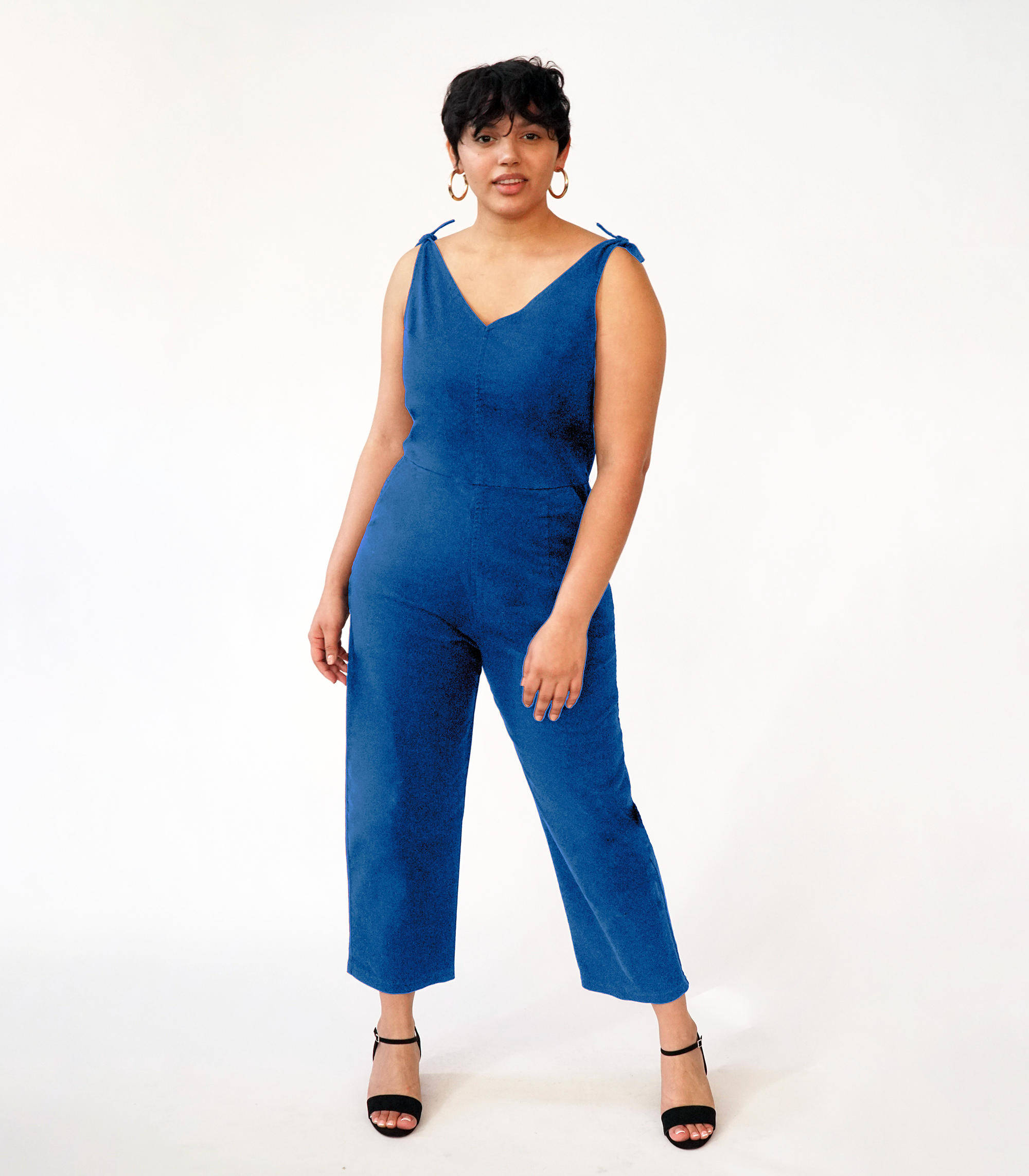 Loup - Slate Tie Strap Coveralls - Royal -