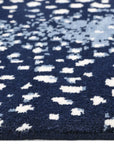 Solo Rugs - Louis Hand Knotted Contemporary Modern Animal Print Wool Black Area Rug -