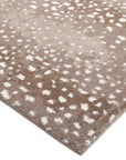 Solo Rugs - Louis Hand Knotted Contemporary Modern Animal Print Wool Black Area Rug -