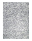 Solo Rugs - Arash Hand Knotted Contemporary Modern Area Rug - 5X8 Gray Modern - Contemporary