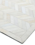 Solo Rugs - Meir Handmade Contemporary Cowhide Area Rug -