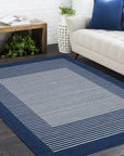 Solo Rugs - George Hand Woven Contemporary Flatweave Area Rug -