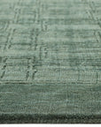 Solo Rugs - Sterling Hand Knotted Solid Area Rug -