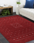 Solo Rugs - Simi Kids Hand Loomed Tribal Area Rug -