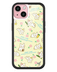 Wildflower iPhone case 15 Sandy Liang Bunny Gift Wrap Yellow Cute