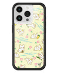 Wildflower iPhone case 15 Pro Sandy Liang Bunny Gift Wrap Yellow Cute
