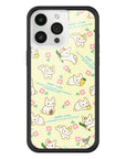Wildflower iPhone case 15 Pro Max Sandy Liang Bunny Gift Wrap Yellow Cute