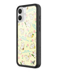 Wildflower iPhone case 16 Plus Sandy Liang Bunny Gift Wrap Yellow Cute