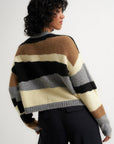 Callahan Knitwear - Selma Cardigan - Heather Grey Multi -