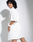 Be Idle - The Short Robe - White -