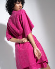 Be Idle - The Short Robe - Magenta -