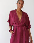 Be Idle - The Short Robe - Plum -