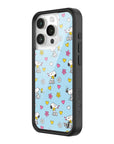 Wildflower iPhone case 15 Pro Madhappy x Peanuts Collab Blue Cute