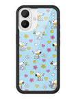 Wildflower iPhone case 16 Madhappy x Peanuts Collab Blue Cute