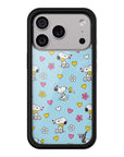 Wildflower iPhone case 17 Pro Madhappy x Peanuts Collab Blue Cute