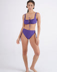 Galamaar - Ruched Bottom in Grappa -