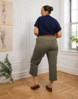 Loup - James Straight-Leg Work Pant - Sage -