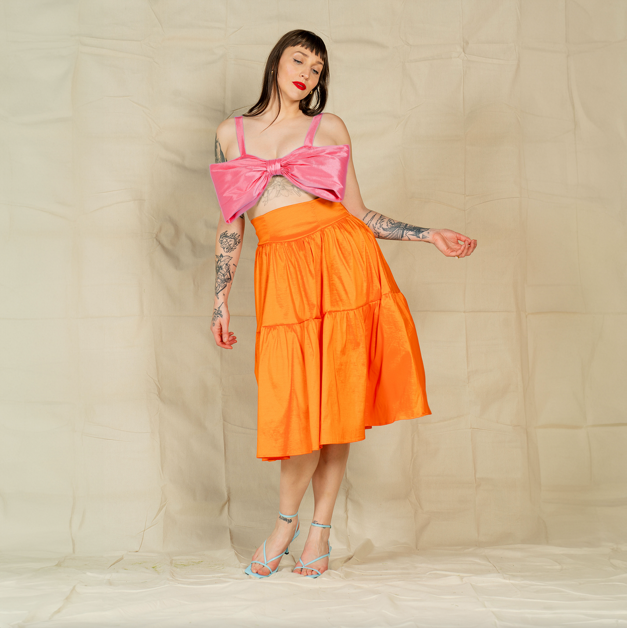 Boyko - Viv Skirt - Orange - 2X