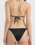 Organic Basics - Solar Swim Tie Bikini Bottom - Shimmer Night -