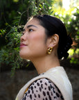Peter + June - Thompson Studs - 18K Gold Plated -