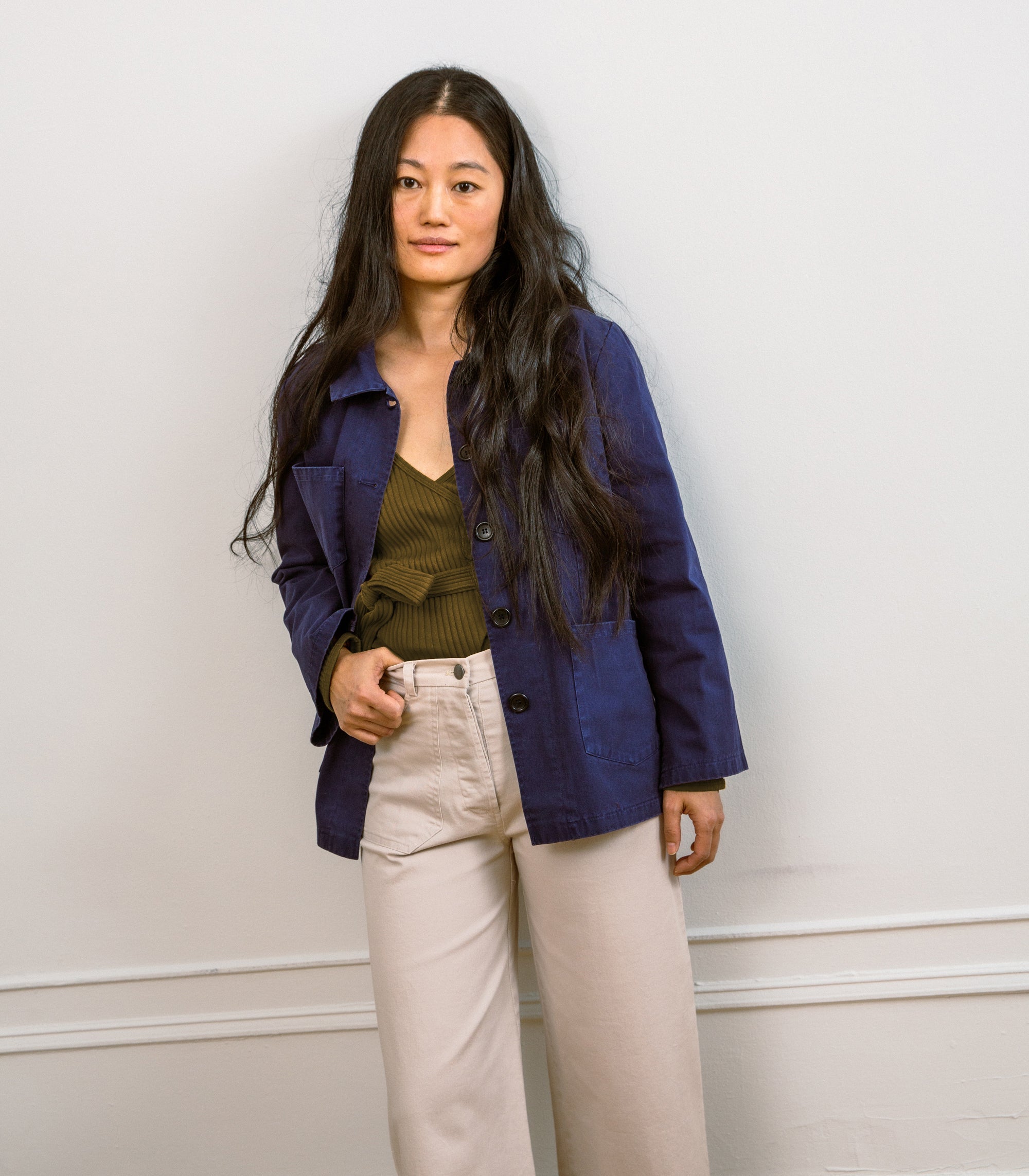 Loup - Simone Wide Crop Pants - Sand -