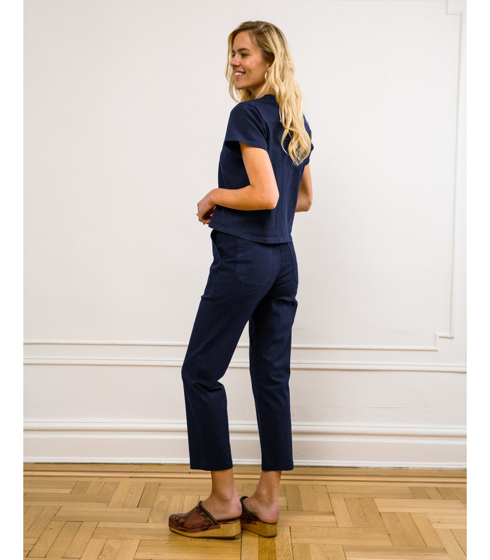 Loup - James Straight-Leg Work Pant - Twilight -