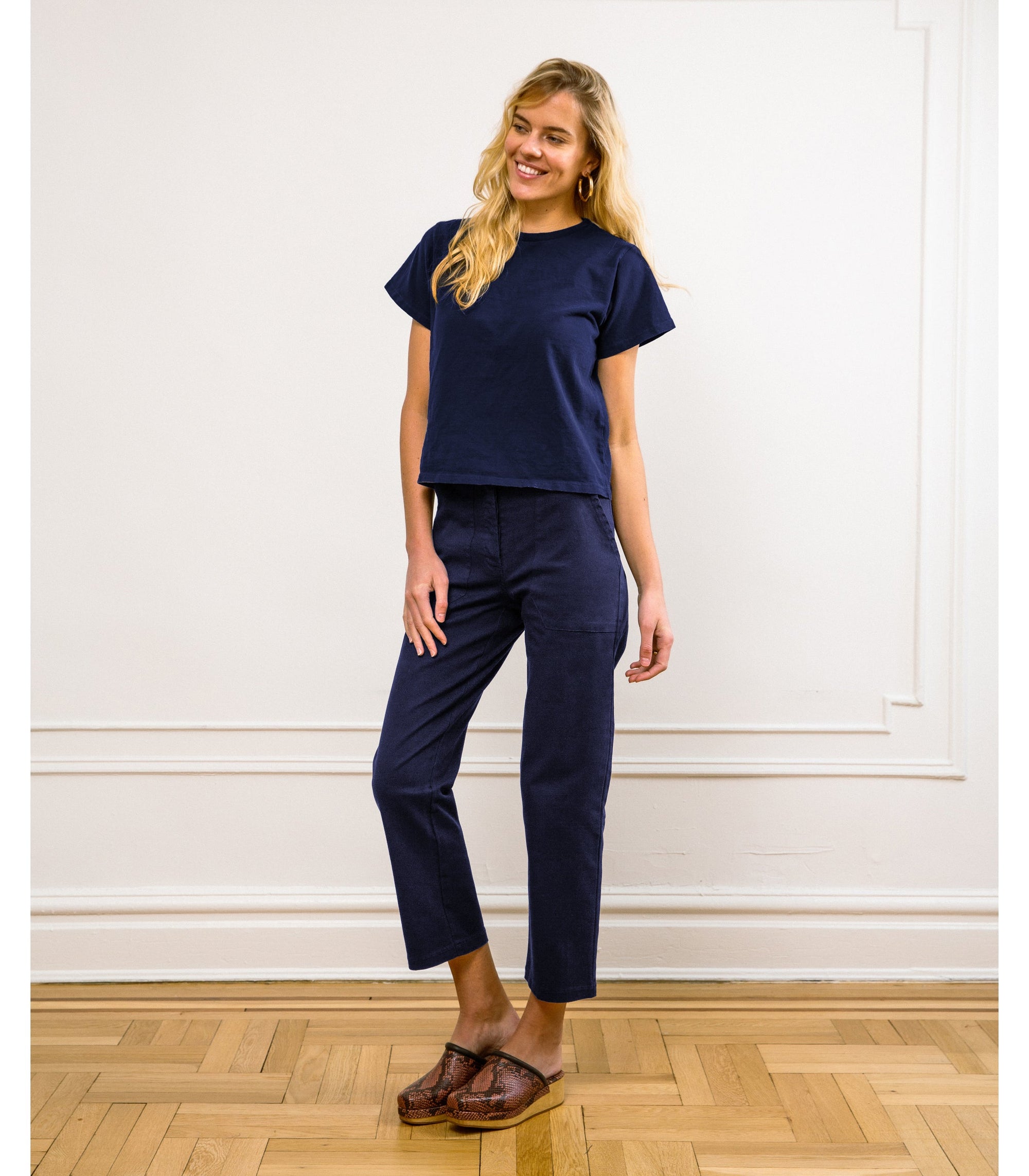 Loup - James Straight-Leg Work Pant - Twilight -