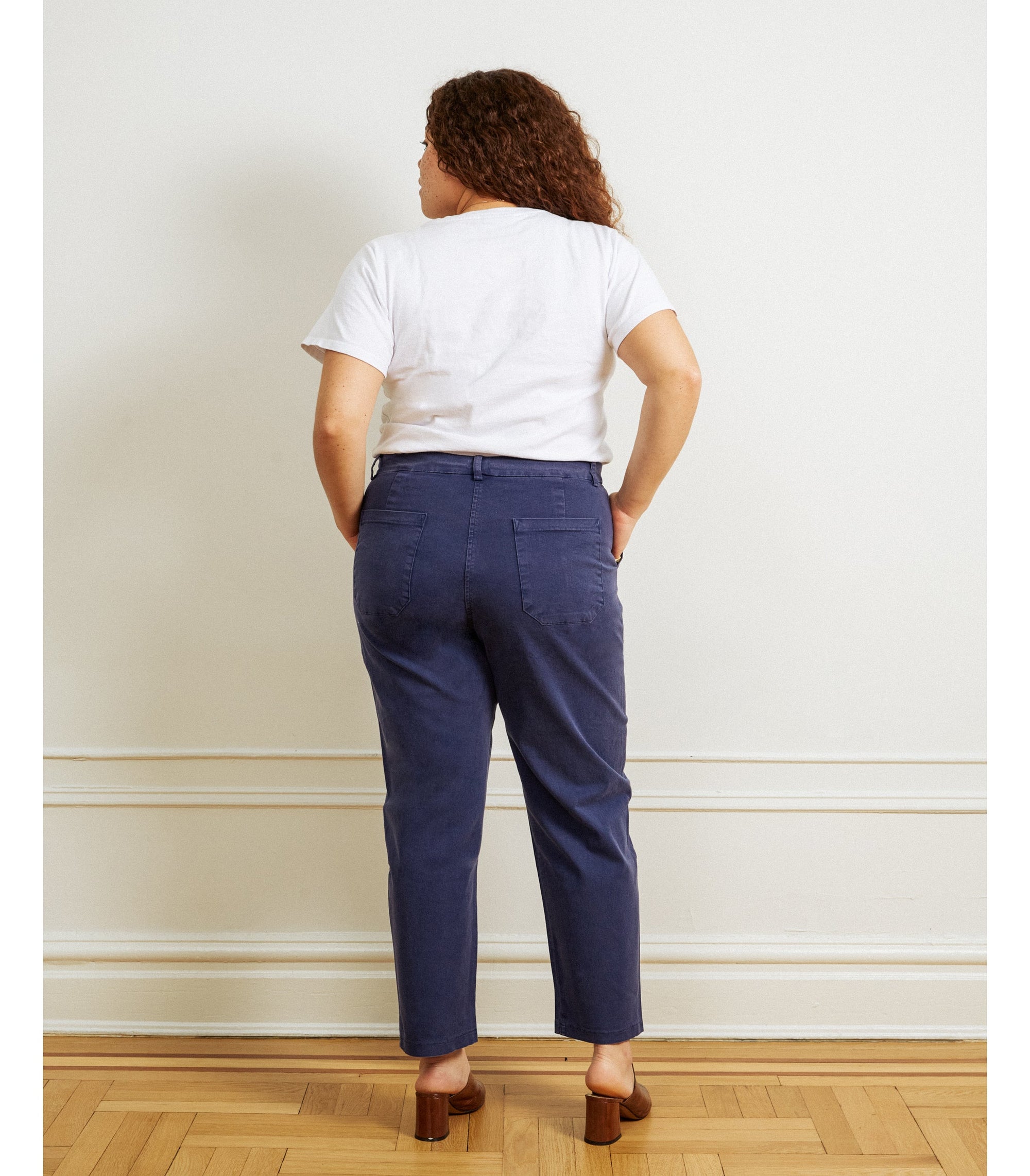 Loup - James Straight-Leg Work Pant - Twilight -
